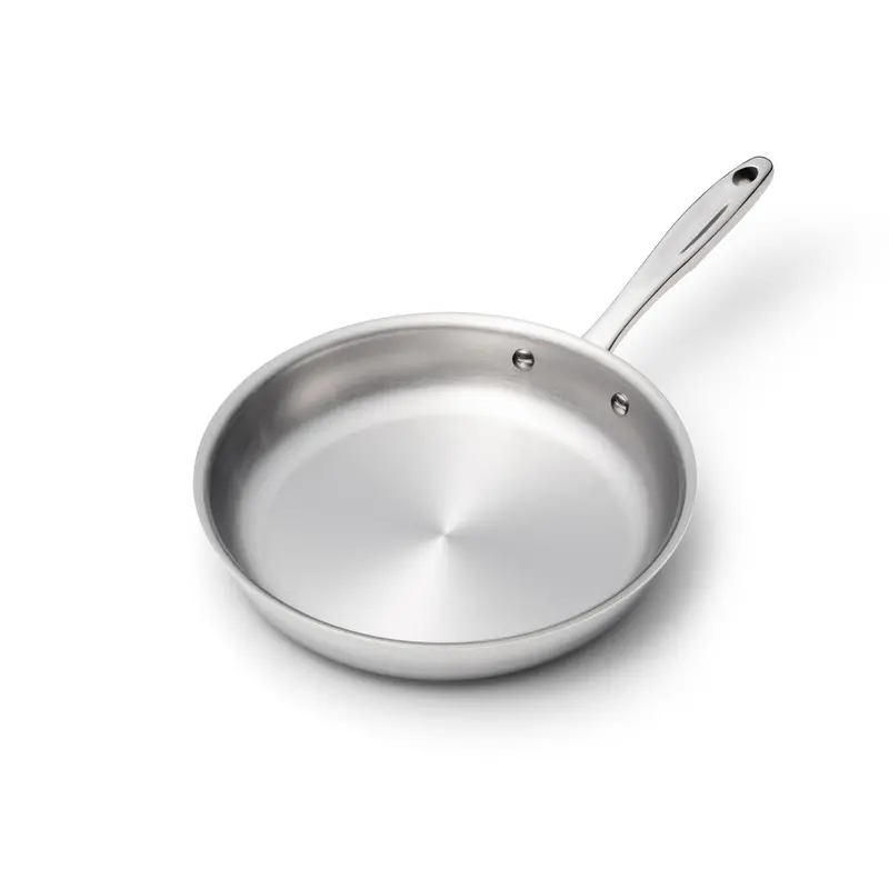 10-Inch Premium Stainless Steel Fry Pan – All-Stove Compatibility 1