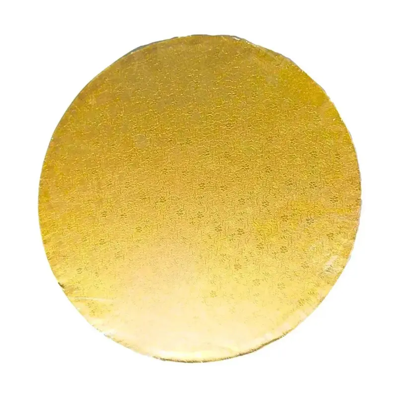 10-Inch Round Golden Drum Board – Pack Of 5 1