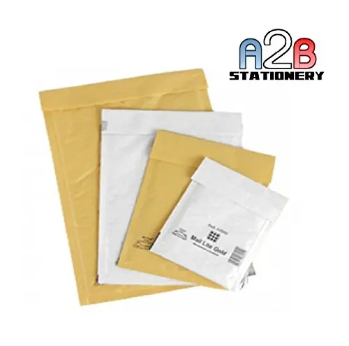 100-Pack Gold Padded Mail Lite Envelopes – 110 × 160 Mm (4.25 × 6.5 In) 1