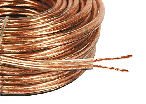 100M Oxygen-Free Copper Speaker Cable – 18Awg, 2X2Mm Thick, 2X40 Strand Ofc For High-Fidelity Audio 1