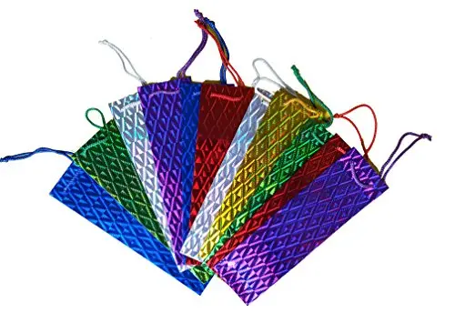 12-Piece Holographic Wine Bottle Gift Bags – Large Capacity Carrier Bags For Bottles & Special Occasions 1