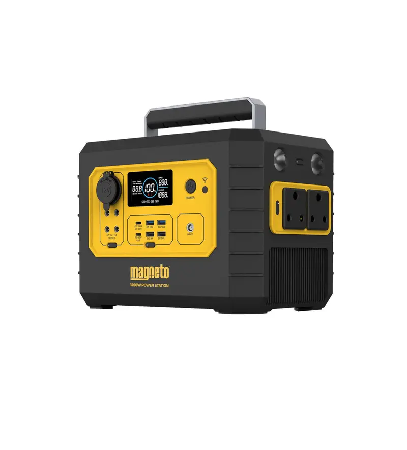1200Wh Portable Solar Power Station – Compact Off-Grid Energy Source 1