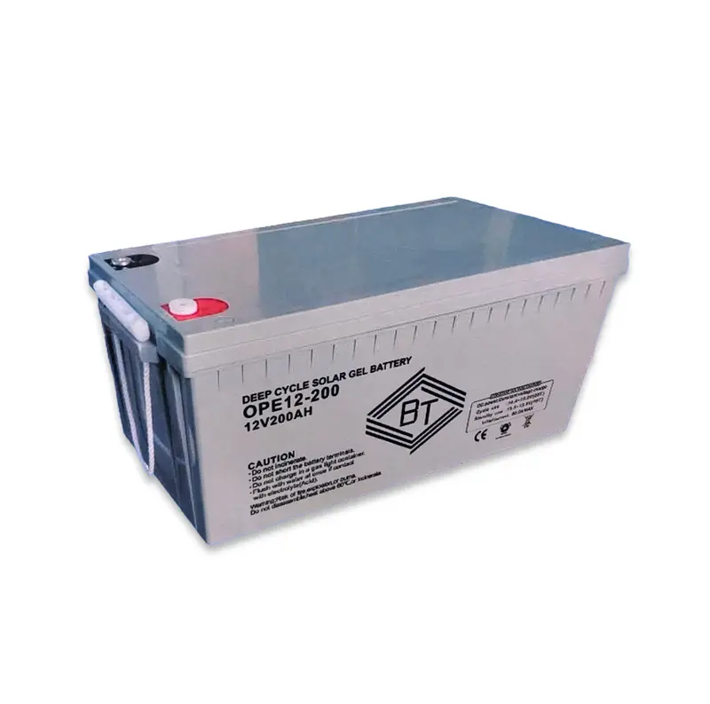 12V 200Ah Deep Cycle Gel Battery – Maintenance-Free Lead-Acid Alternative 1