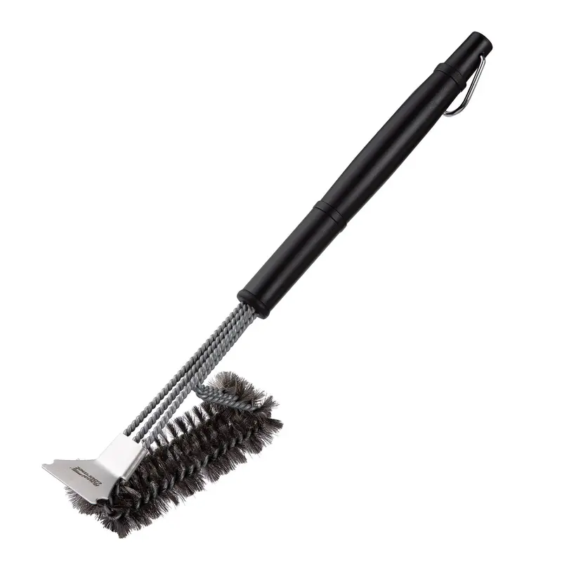 17-Inch Heavy-Duty Grill Brush And Scraper Combo 1