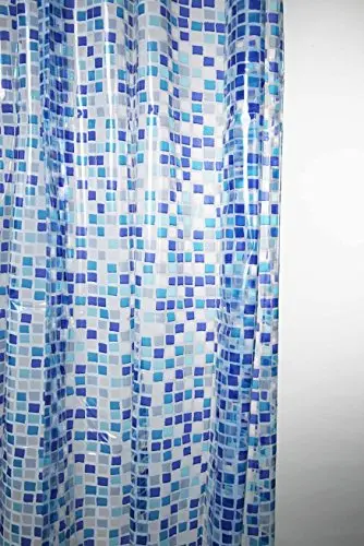 1St Choice Peva Mosaic Shower Curtain 1