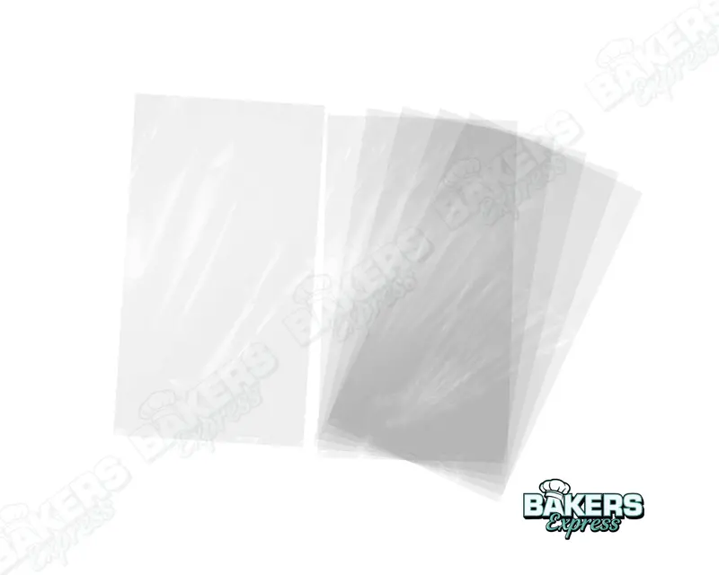 2.5 X 6 Cm (Or 6 X 15 Cm) Clear Cellophane Treat Bags 1