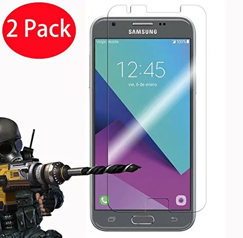 2-Pack Premium Tempered Glass Screen Protector For Samsung Galaxy J3 (2017) – 9H Hardness 1