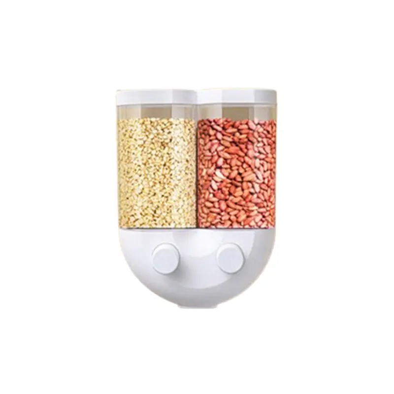 300Ml White Wall-Mounted Grain Storage Canister 1