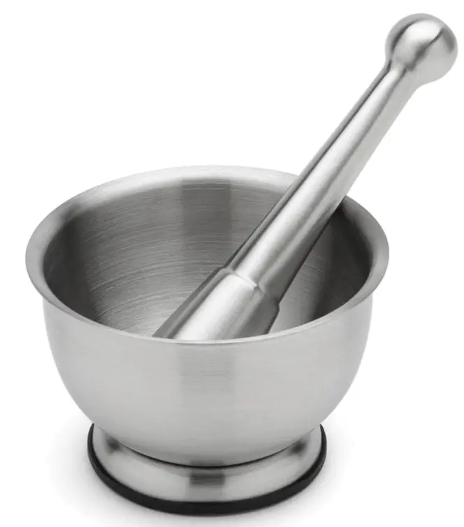 4.75-Inch Stainless Steel Mortar And Pestle Set – Fox Run Kitchen Tool 1