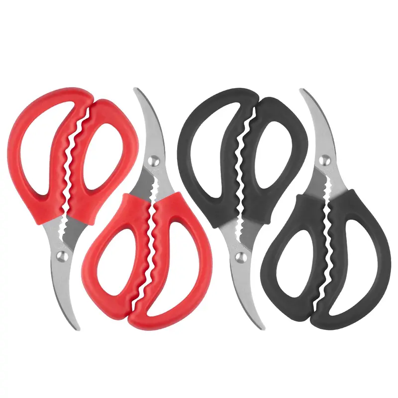 4-Piece Stainless Steel Crawfish Cutting Scissors Set 1