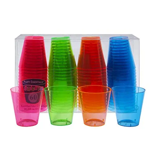40-Piece Set Of Disposable Shot Glasses For Parties And Events 1