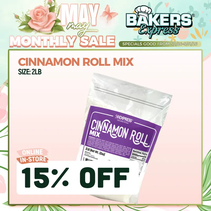 50Express Cinnamon Roll Baking Mix 1
