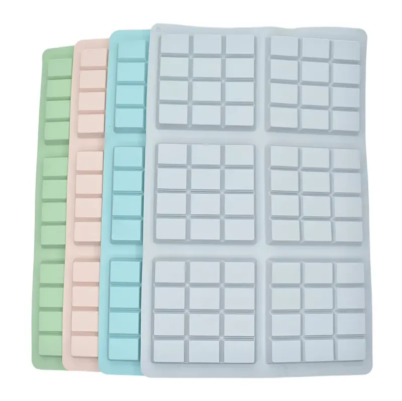 6-In-1 Waffle Pattern Chocolate Mold – Textured Treats For Gourmet Confections – Cm139 1