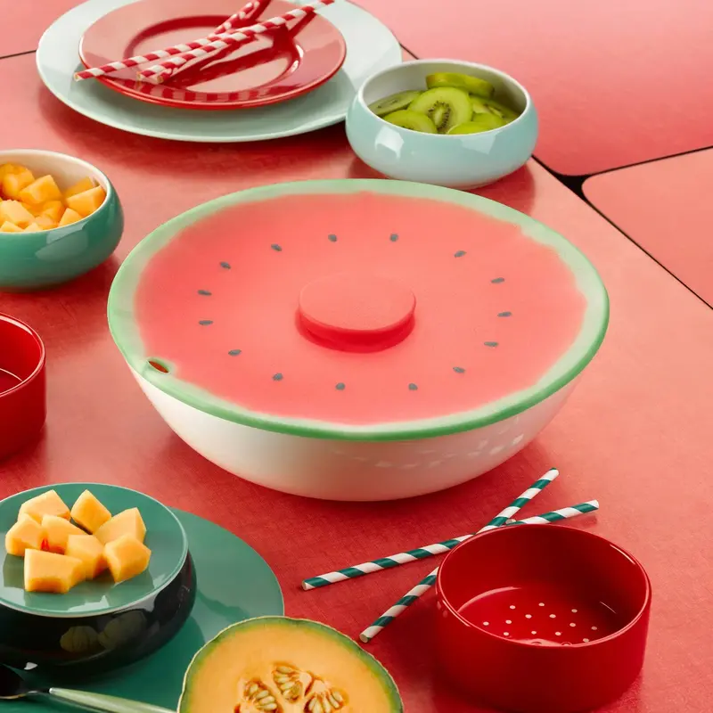 6-Inch Silicone Stretch Lid – Set Of 7 Unique Patterns 1