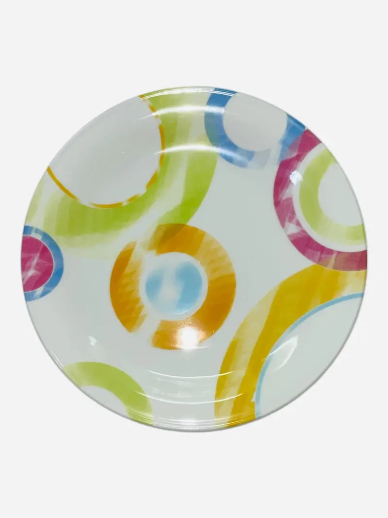 6-Piece Multicolored Fruit Plate Set By Richard Ginori Laveno 1
