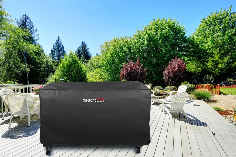 60-Inch Oxford Fabric Grill Cover With Reinforced Seams 1