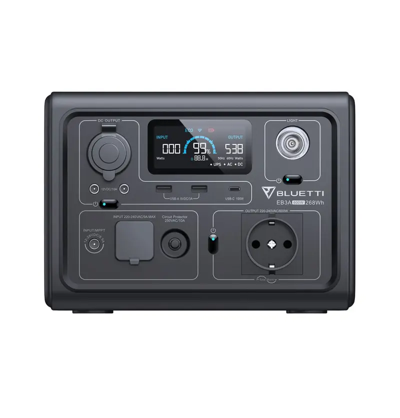 600W High-Efficiency Portable Power Station 1