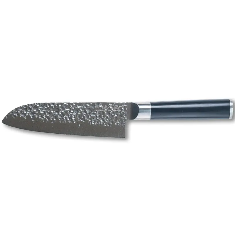 7-Inch Forged Hammered Santoku Knife 1