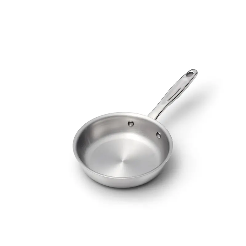 7-Inch Stainless Steel Fry Pan – Perfect For Omelets And Small-Batch Cooking 1