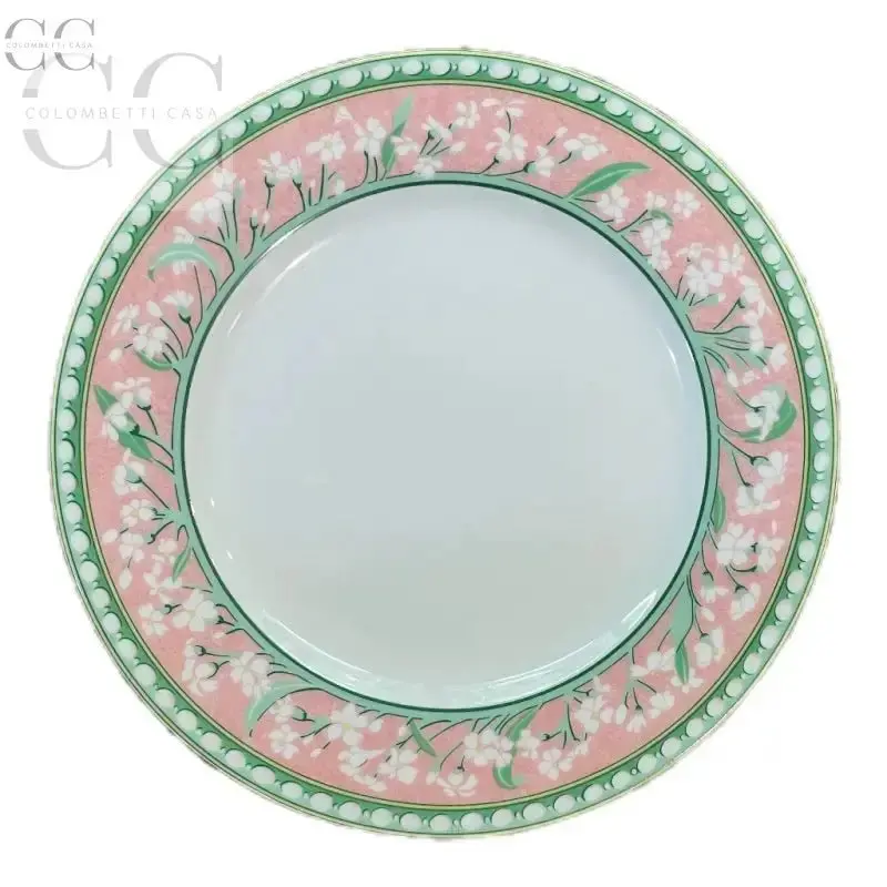 7-Piece Limoges Porcelain Dessert Plate Set 1