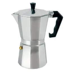 9-Cup Stovetop Espresso Maker – Stainless Steel Moka Pot 1