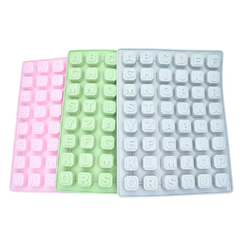 A–Z Alphabet Chocolate Mold – Crisp Letter-Shaped Silicone Tray For Customized Confections (Cm108) 1