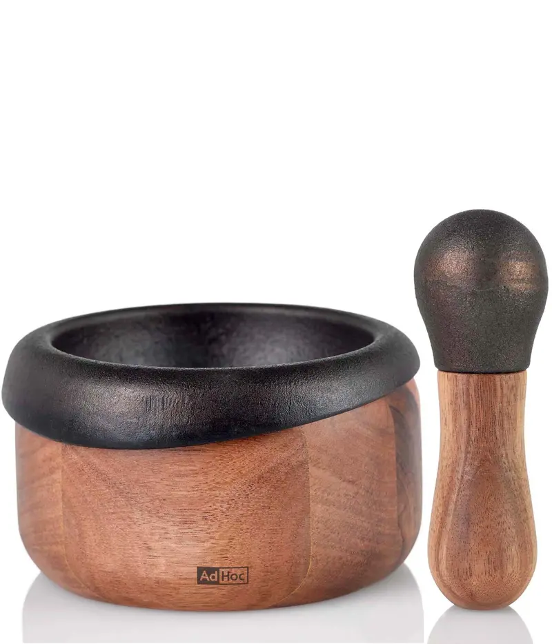 Adhoc Crush Heavy-Duty Granite Mortar & Pestle 1