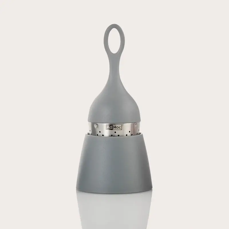 Adhoc Floatea Grey Tea Infuser – Modern, Dishwasher-Safe Floating Filter 1