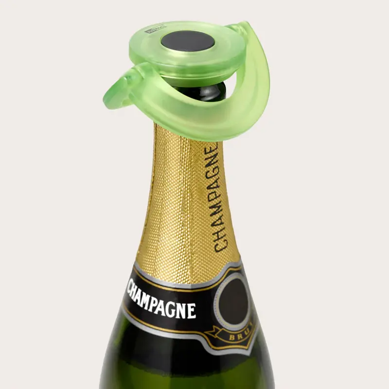 Adhoc Gusto Champagne Stopper In Fresh Green 1