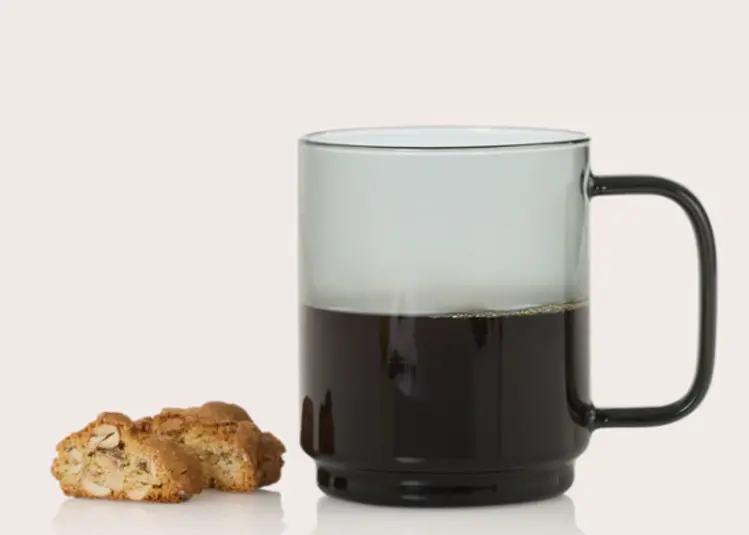 Adhoc Impact Ergonomic Handle Mug In Grey Glass 1