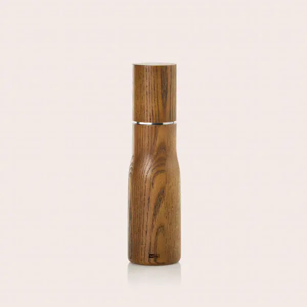 Adhoc Levo Dark Ash Wood Salt And Pepper Mill (21 Cm) 1