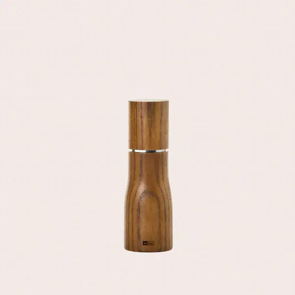 Adhoc Levo Dark Ash Wood Tabletop Salt And Pepper Grinder (15 Cm) 1