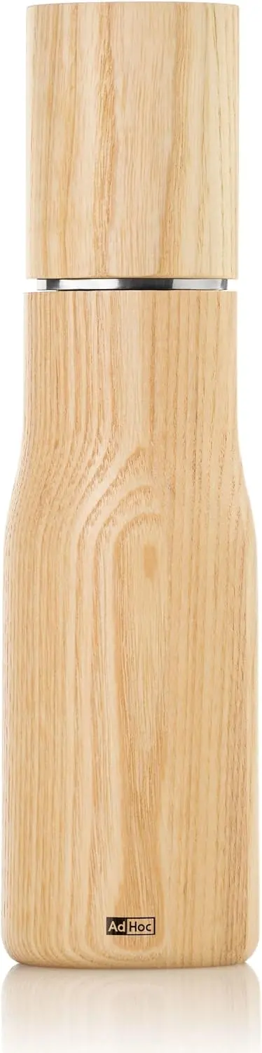 Adhoc Levo Light Ash Wood Salt And Pepper Grinder (21 Cm) 1