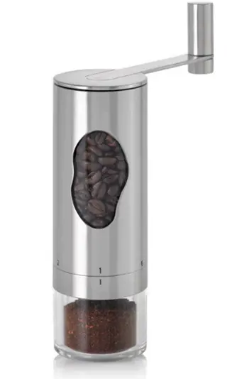 Adhoc Mrs Bean Manual Burr Coffee Grinder – Adjustable Coarseness 1