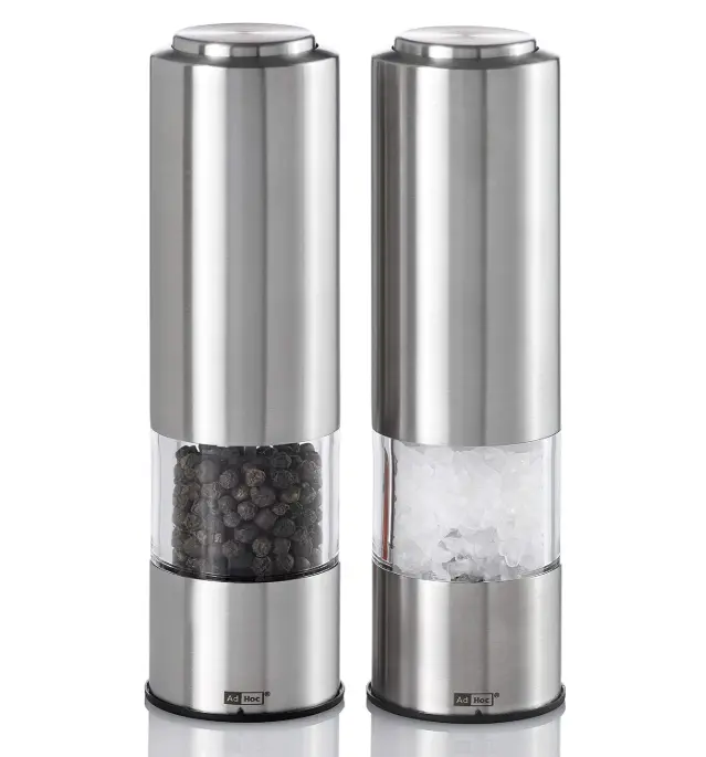 Adhoc Pepmatik Electric Salt And Pepper Mill Duo (18.5 Cm) 1