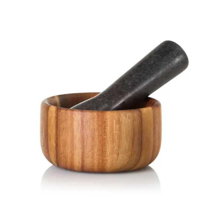 Adhoc Taru Traditional Mortar And Pestle Set 1