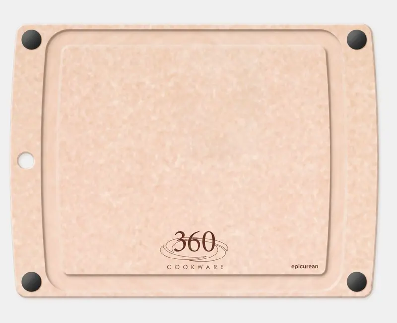 All-In-One Reversible Cutting Board With Juice Grooves 1