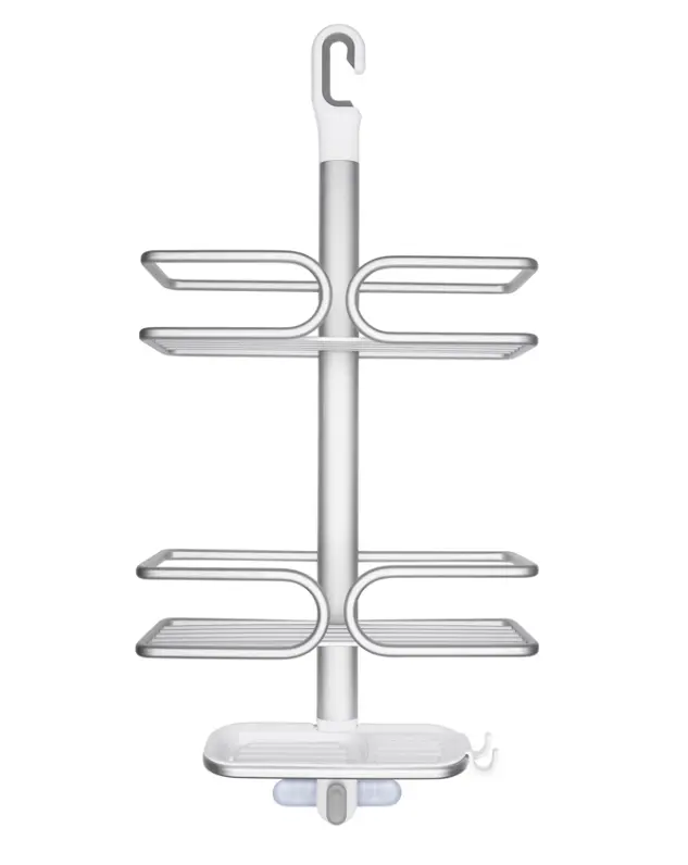 Aluminum Oxo Good Grips 3-Tier Shower Caddy For Bathroom Storage 1