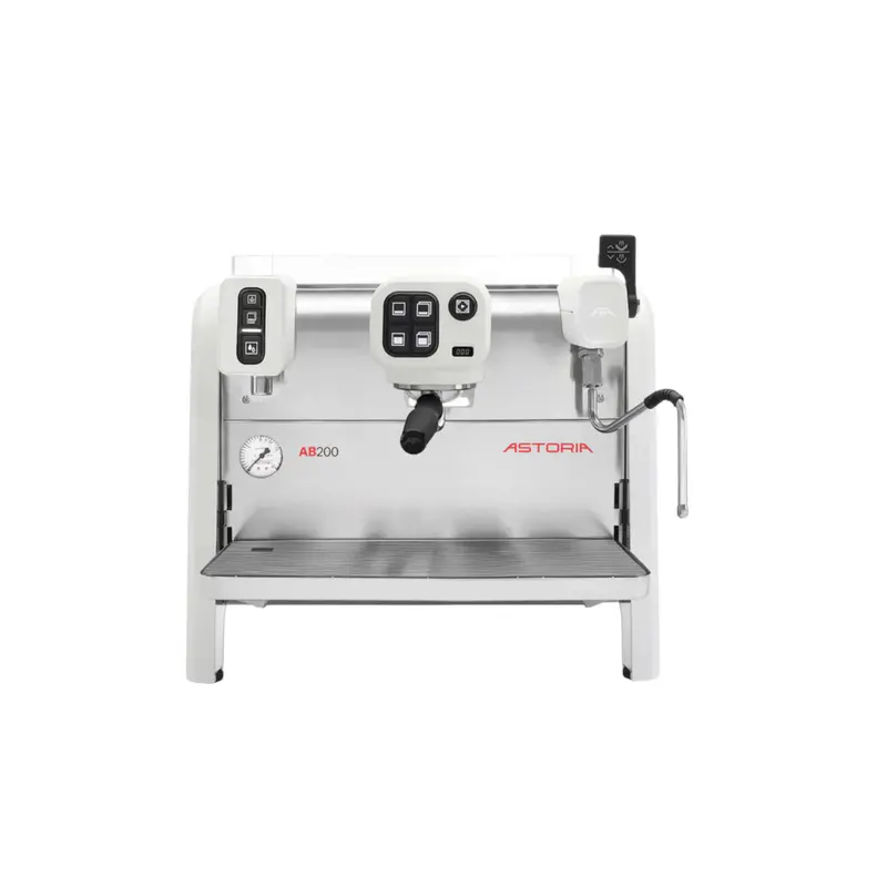 Astoria Ab200 Single-Group Commercial Espresso Machine – White 1