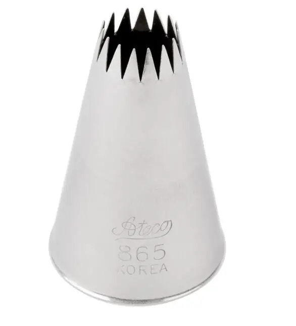 Ateco #865 French Star Piping Tip – Professional Quality 1
