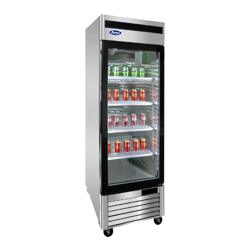 Atosa Mcf8701Gr Freezer Merchandiser – 19.1 Cu. Ft. Glass-Door Commercial Freezer 1