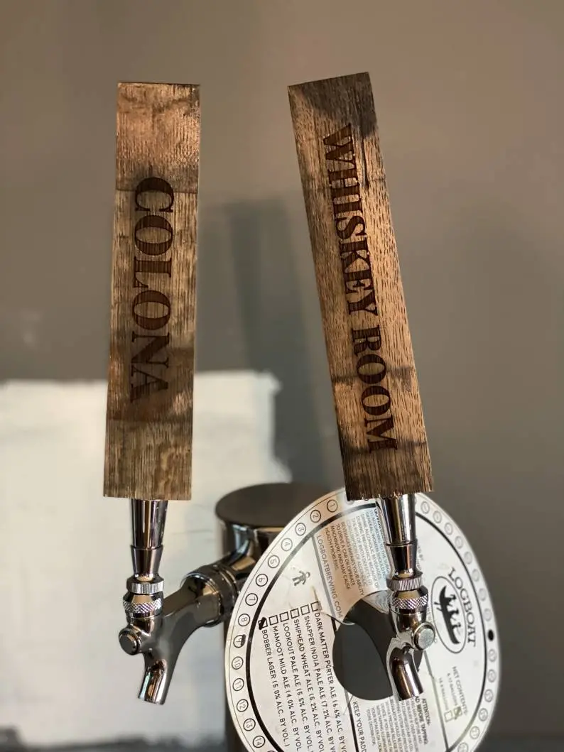 Authentic Bourbon Barrel Tap Handle For Draft Systems 1