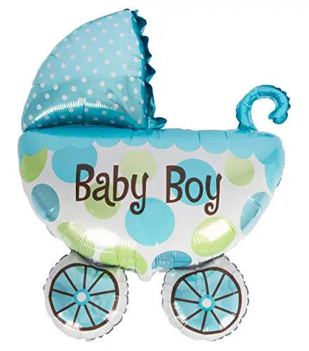 Baby Carriage Balloon – Decorative Inflatable Balloon For Baby Showers Or Nursery Themes 1