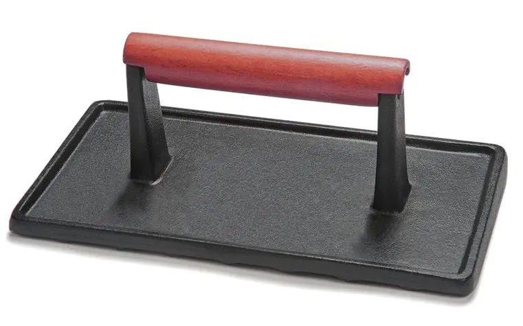 Bbq Devil Heavy-Duty Cast Iron Grill Press 1