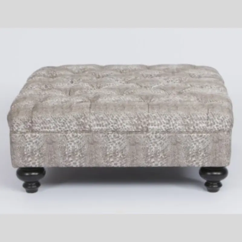 Beige Fabric Ottoman – Canadian-Made For Seamless Living Room Styling 1