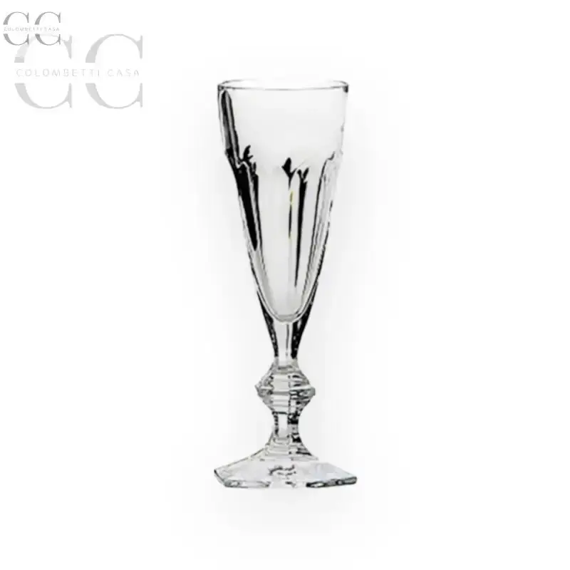 Berlin Flute Glasses (6 Pcs) – Ribbed Crystal By Collevilca 1