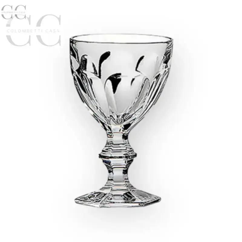 Berlin Water Goblet – Ribbed Crystal By Collevilca 1