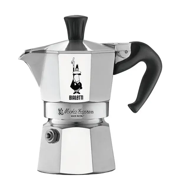 Bialetti Moka Express 1-Cup Stovetop Espresso Maker 1