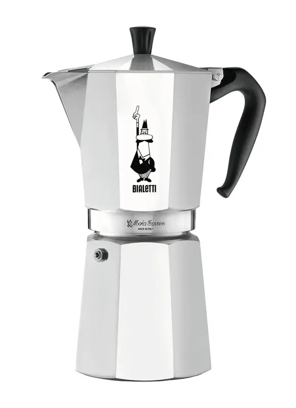 Bialetti Moka Express 12-Cup Large Capacity Coffee Maker 1