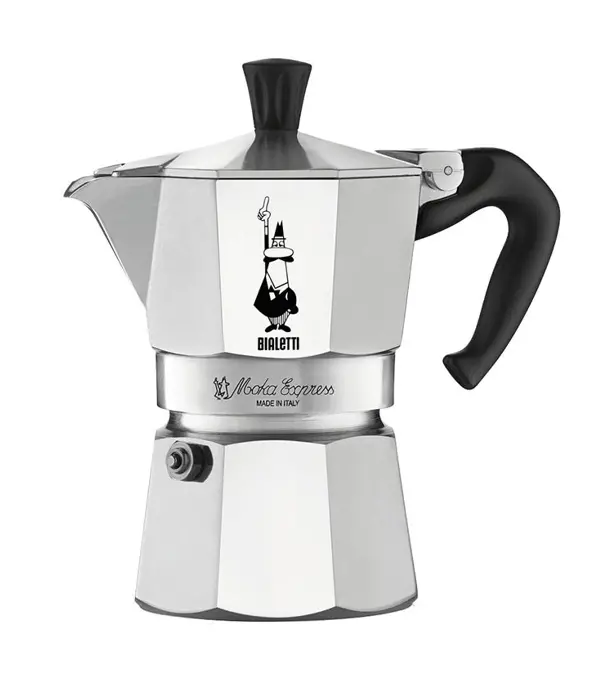 Bialetti Moka Express 3-Cup Aluminum Espresso Pot 1